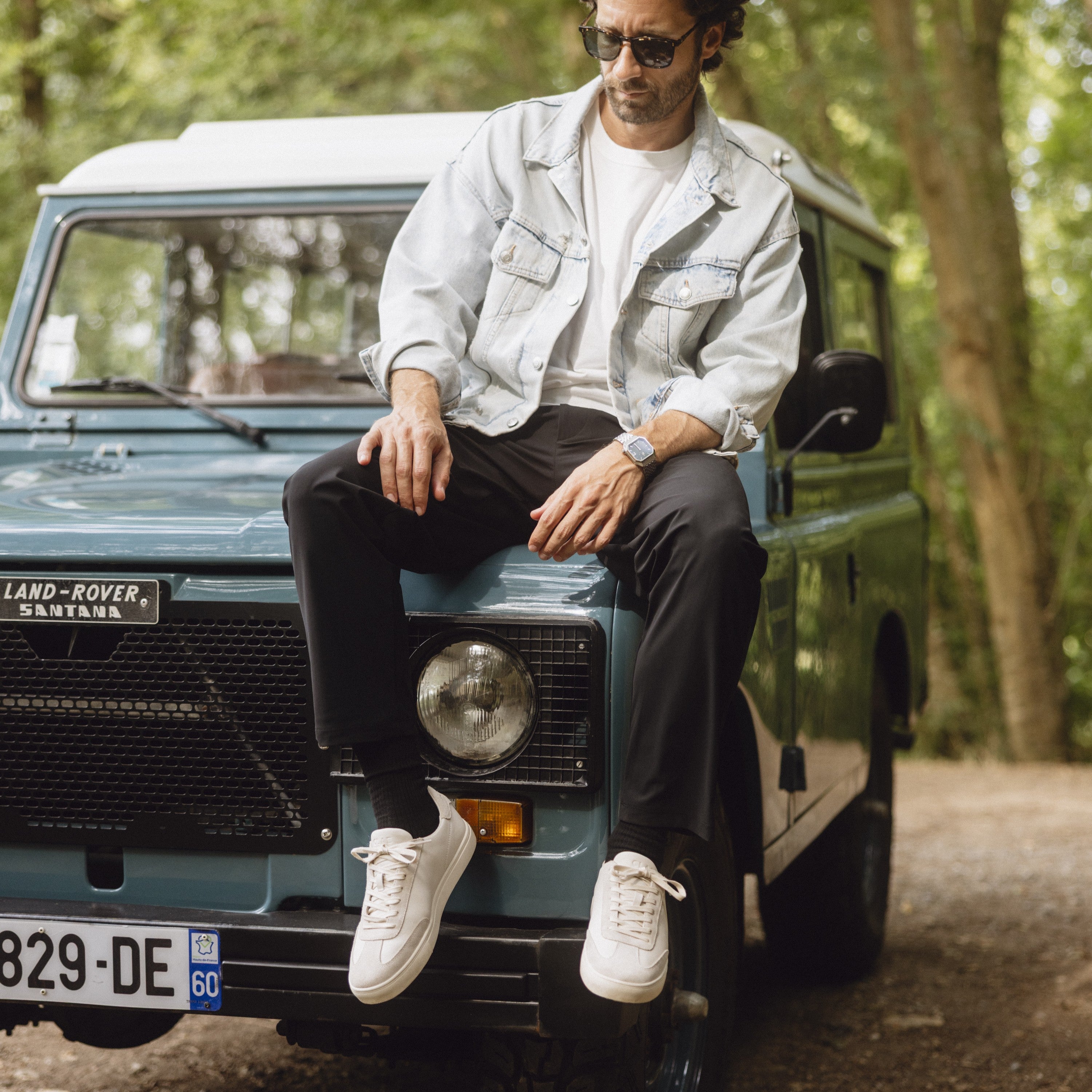 CLAE - DEANE Triple Off-White Leather
