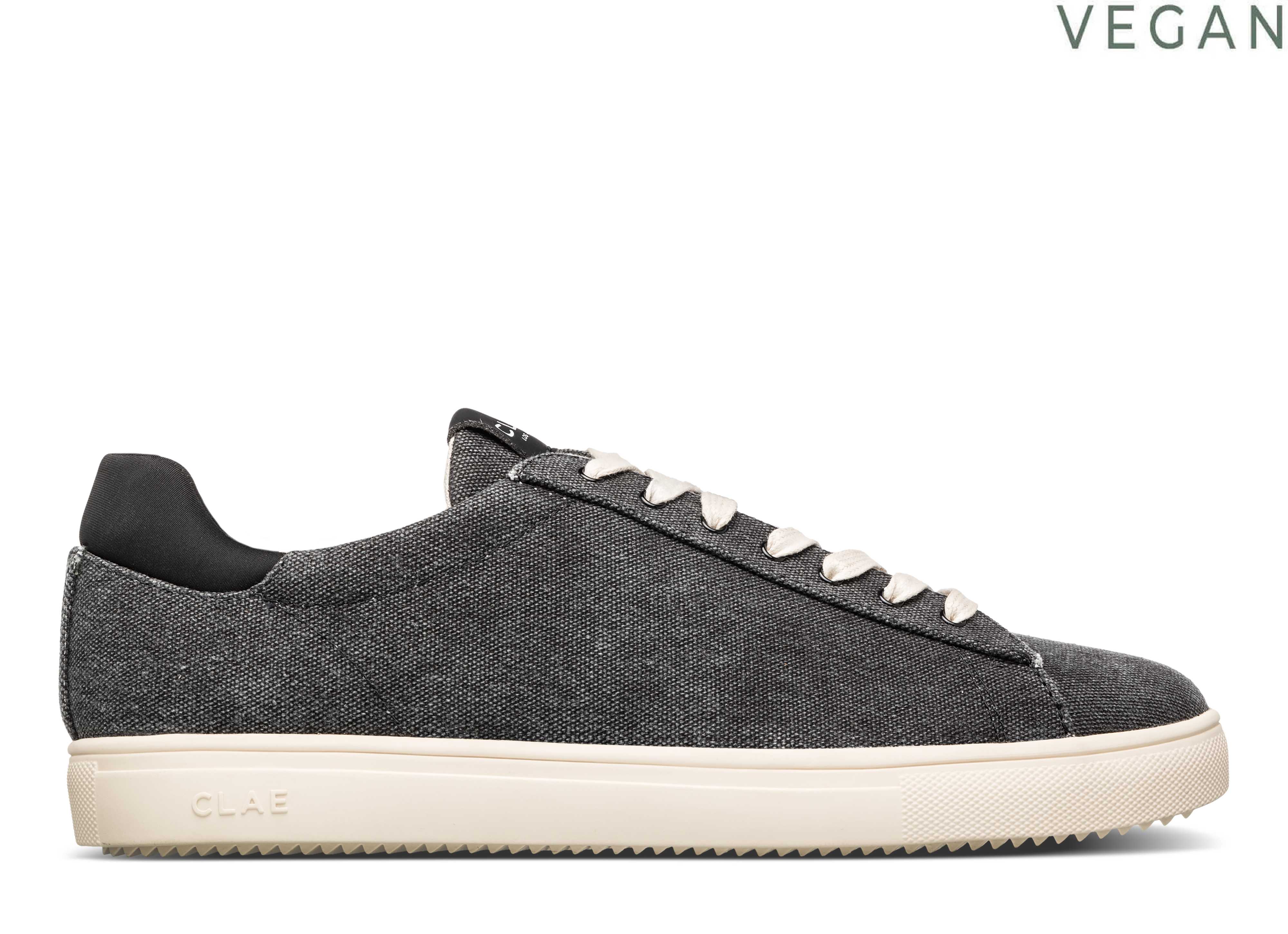 BRADLEY Black Washed Canvas CLAE