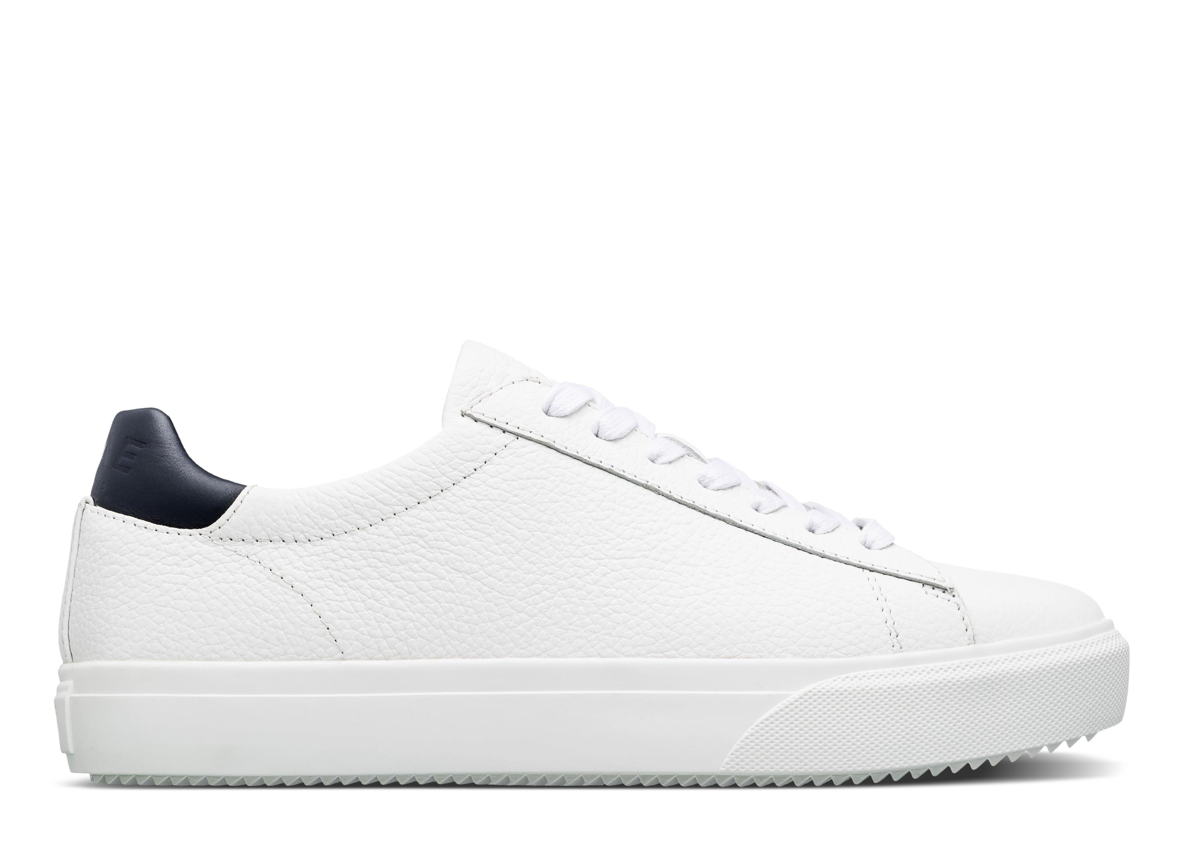 CLAE BRADLEY VENICE White Leather Navy