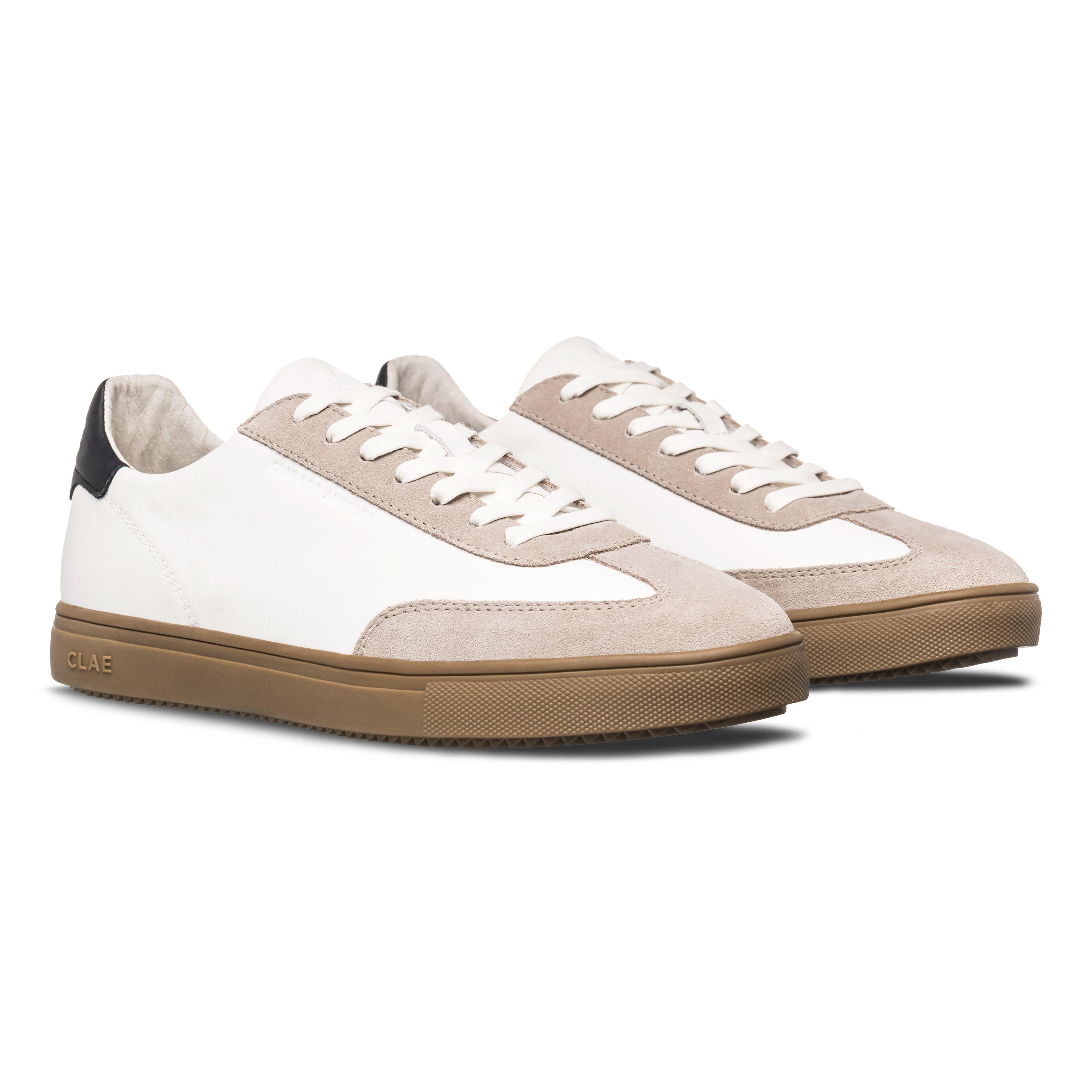 DEANE White Leather Grey Dark Gum